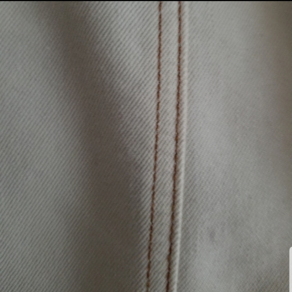 Vintage Gap Cream Denim Jacket - Picture 8 of 9